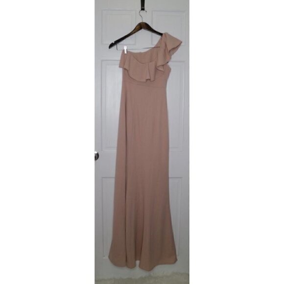 NWOT Show Me Your Mumu Maxi Dress Size XS Florentine One Shoulder Bridesmaid - Picture 7 of 9